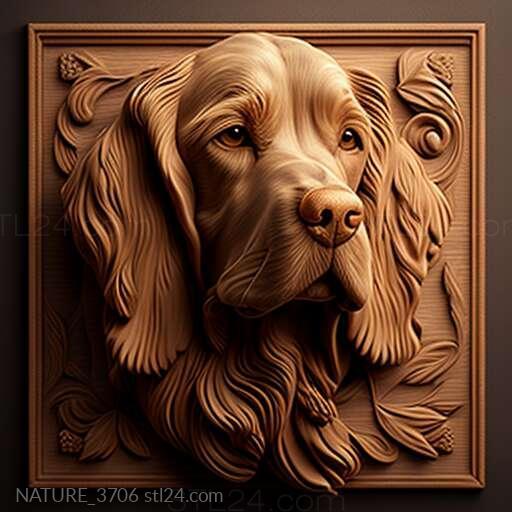 Nature and animals (st Dog 2, NATURE_3706) 3D models for cnc